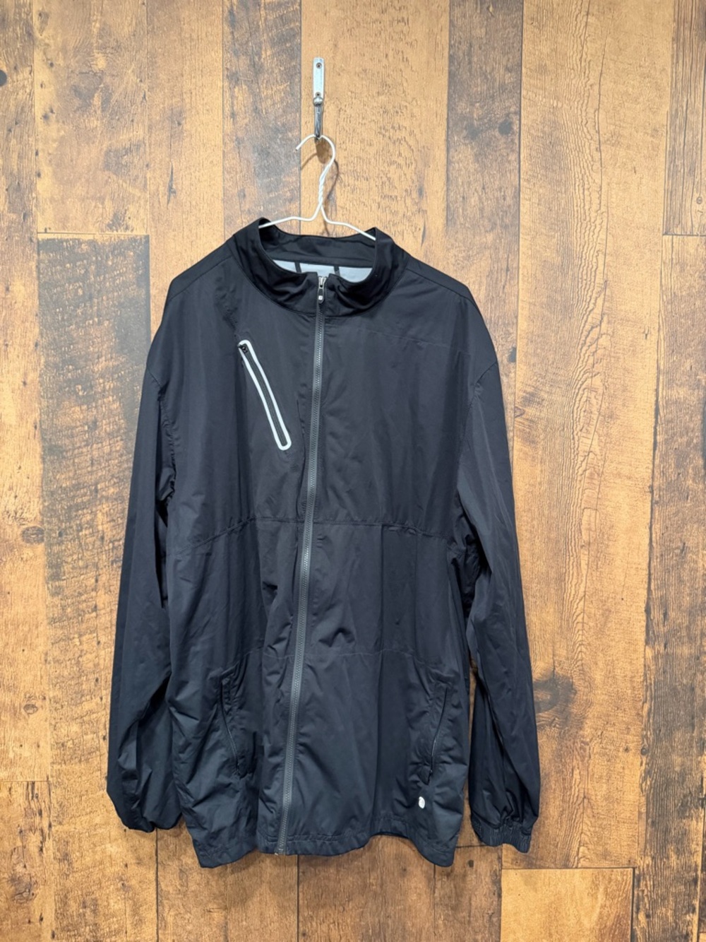 Footjoy men’s hydroknit black golfing jacket XXL EUC